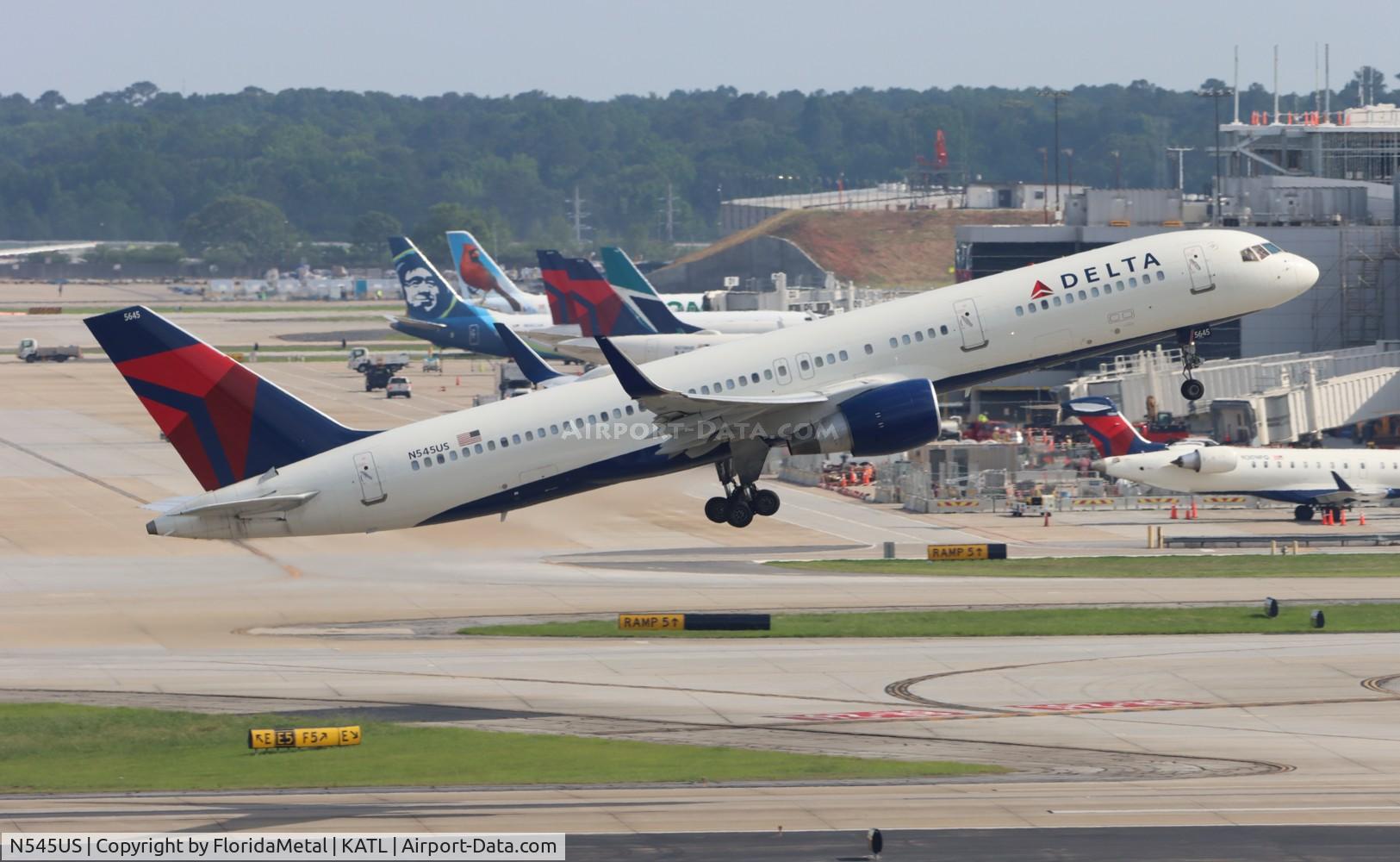 N545US, 1996 Boeing 757-251 C/N 26492, DAL 752 zx atl-lax