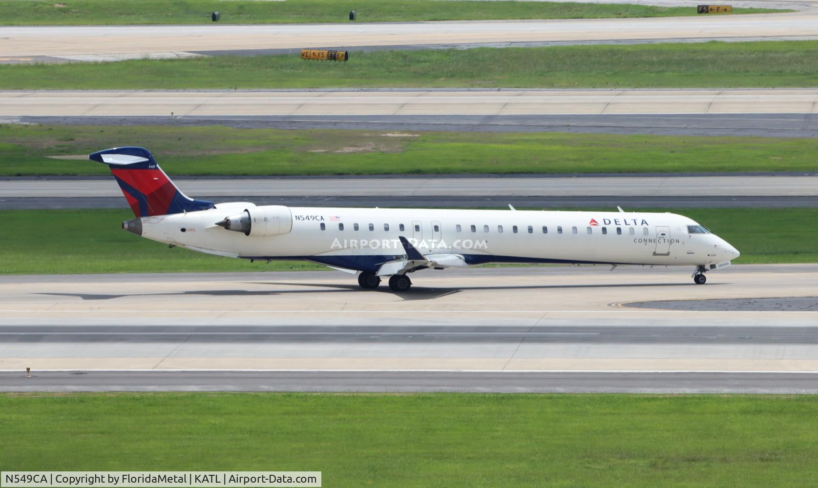 N549CA, 2008 Bombardier CRJ-900ER (CL-600-2D24) C/N 15164, EDV/DAL CR9 zx sbn-atl