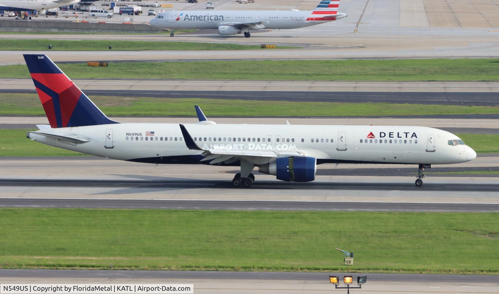 N549US, 1996 Boeing 757-251 C/N 26496, DAL 752 zx mex, mmmx-atl