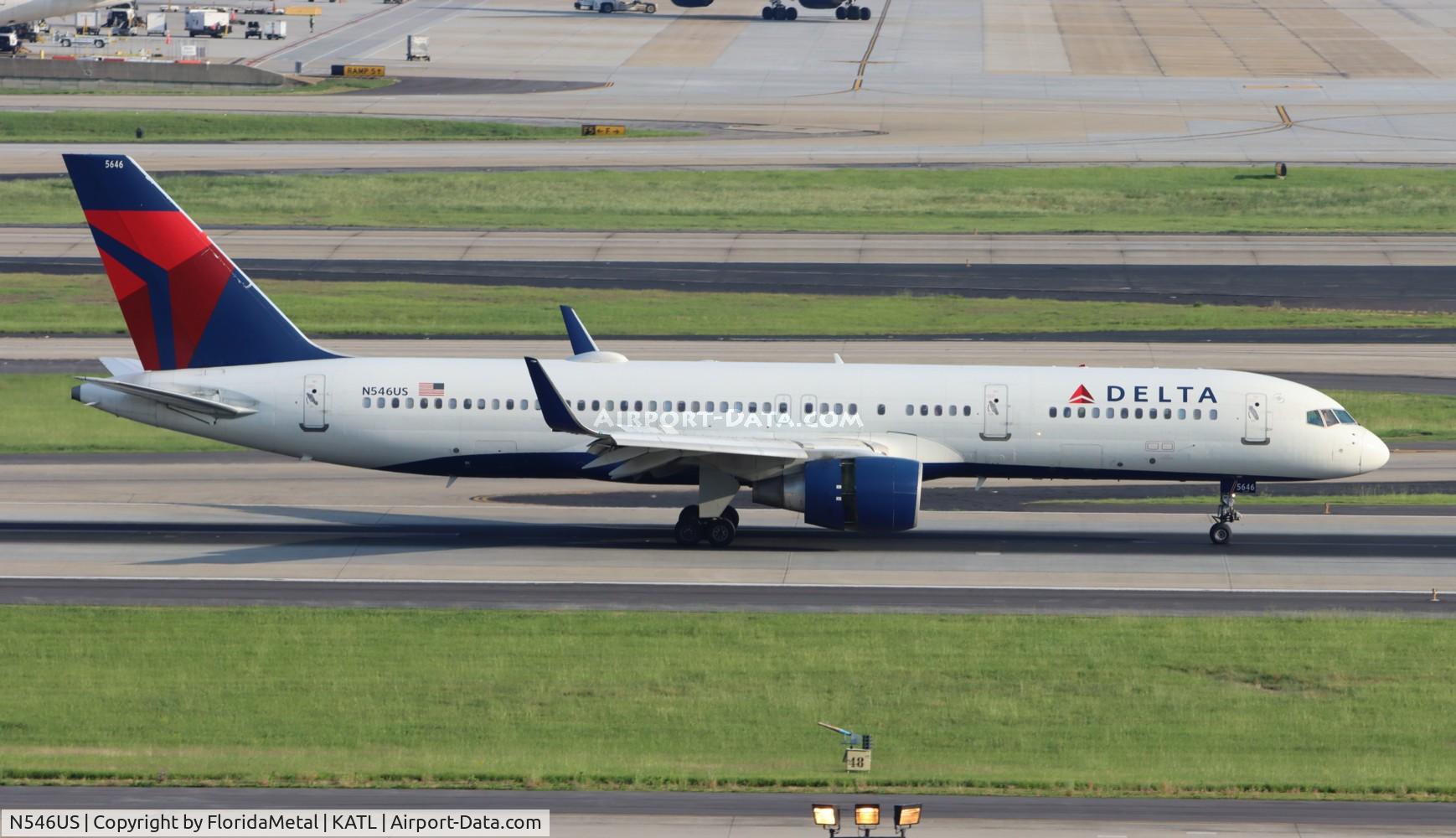 N546US, 1996 Boeing 757-251 C/N 26493, DAL 752 zx bwi-atl