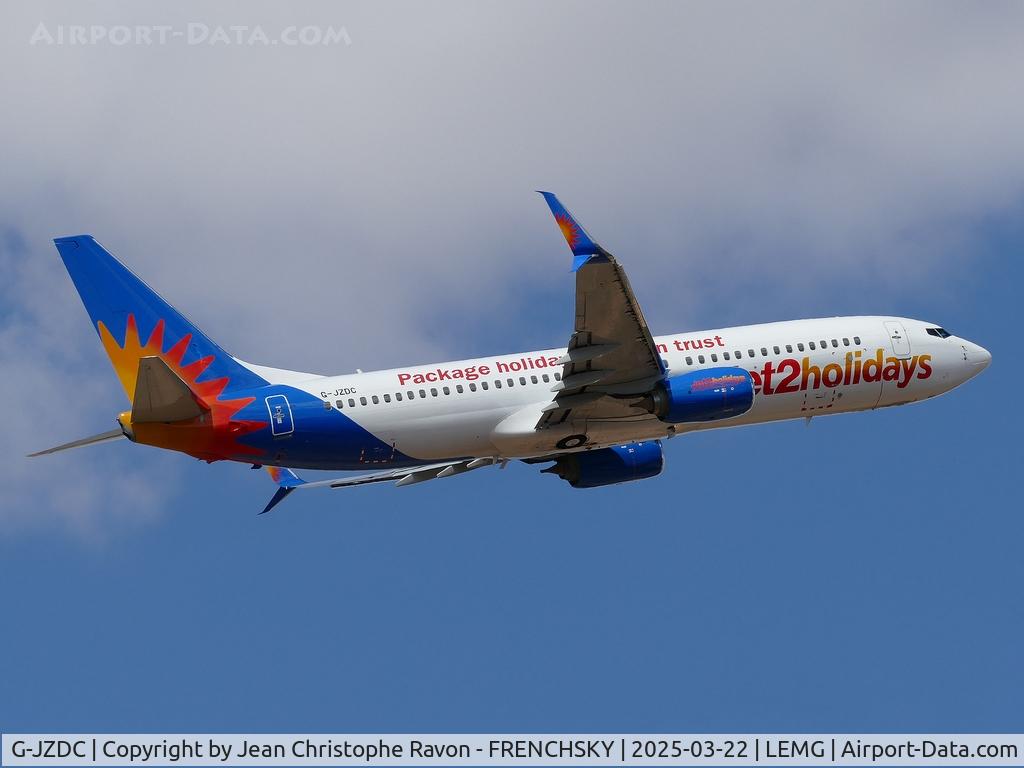 G-JZDC, 2013 Boeing 737-82R C/N 40881, Malaga (AGP)	Birmingham (BHX)	LS1204