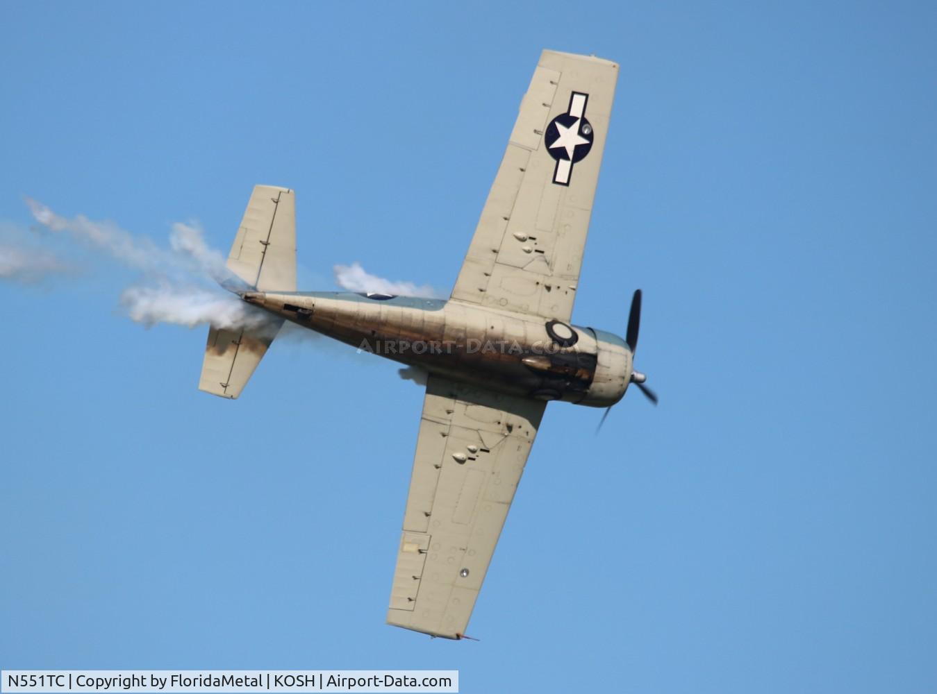 N551TC, 1944 General Motors (Grumman) FM-2 Wildcat C/N 47160, OSH 2018 zx 