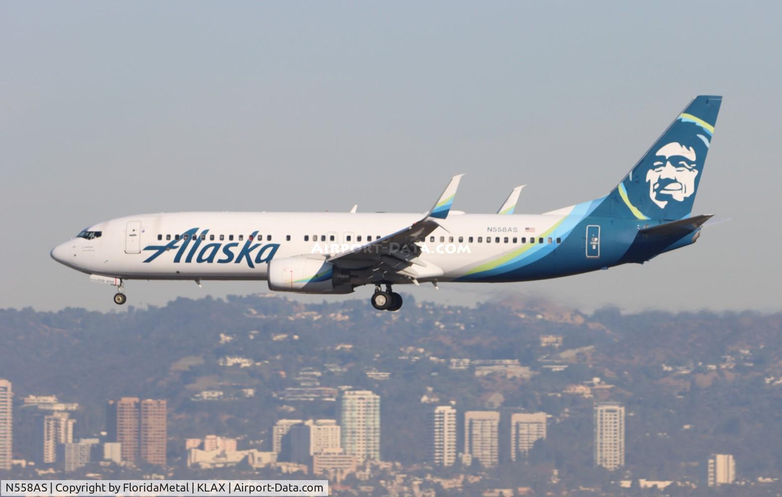 N558AS, 2006 Boeing 737-890 C/N 35177, ASA 738 zx pdx-lax