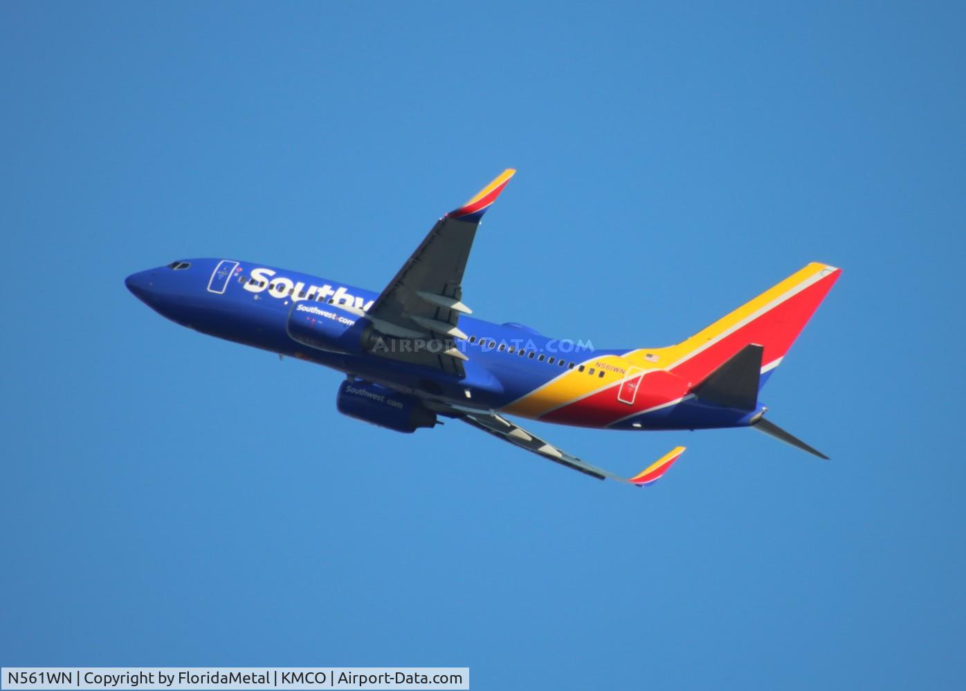 N561WN, 2003 Boeing 737-73V C/N 32417, SWA 737 zx mco-dal
