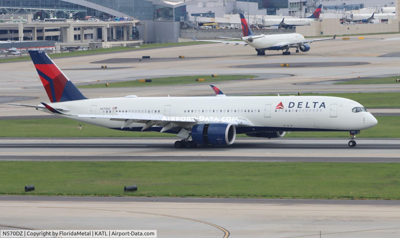 N570DZ, 2016 Airbus A350-941 C/N 048, DAL A359 zx mad, lemd-atl