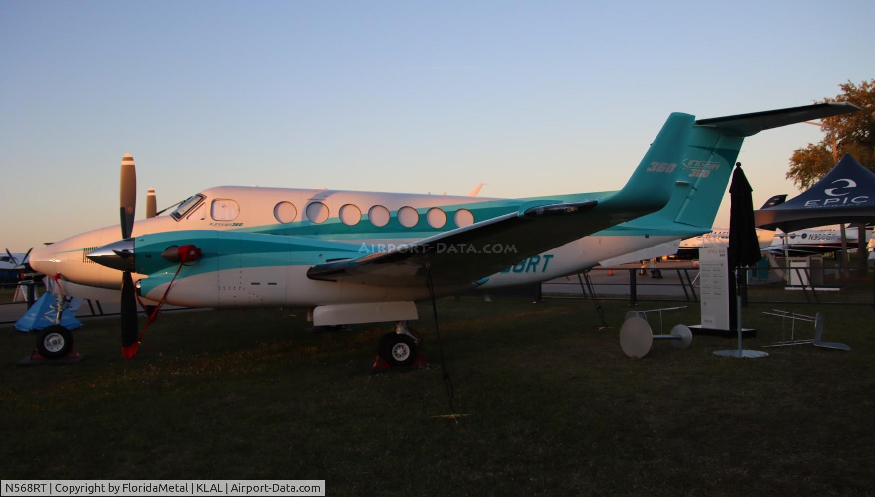 N568RT, 2023 Beech B300 King Air C/N FL-1325, KingAir 360 zx