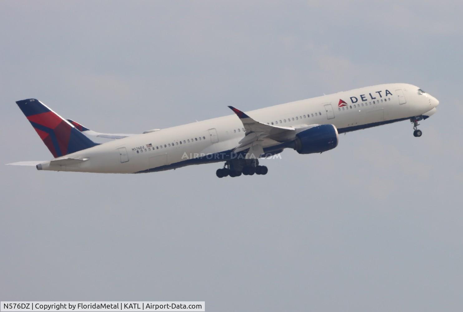 N576DZ, 2019 Airbus A350-941 C/N 313, DAL A359 zx atl-ath, lgav