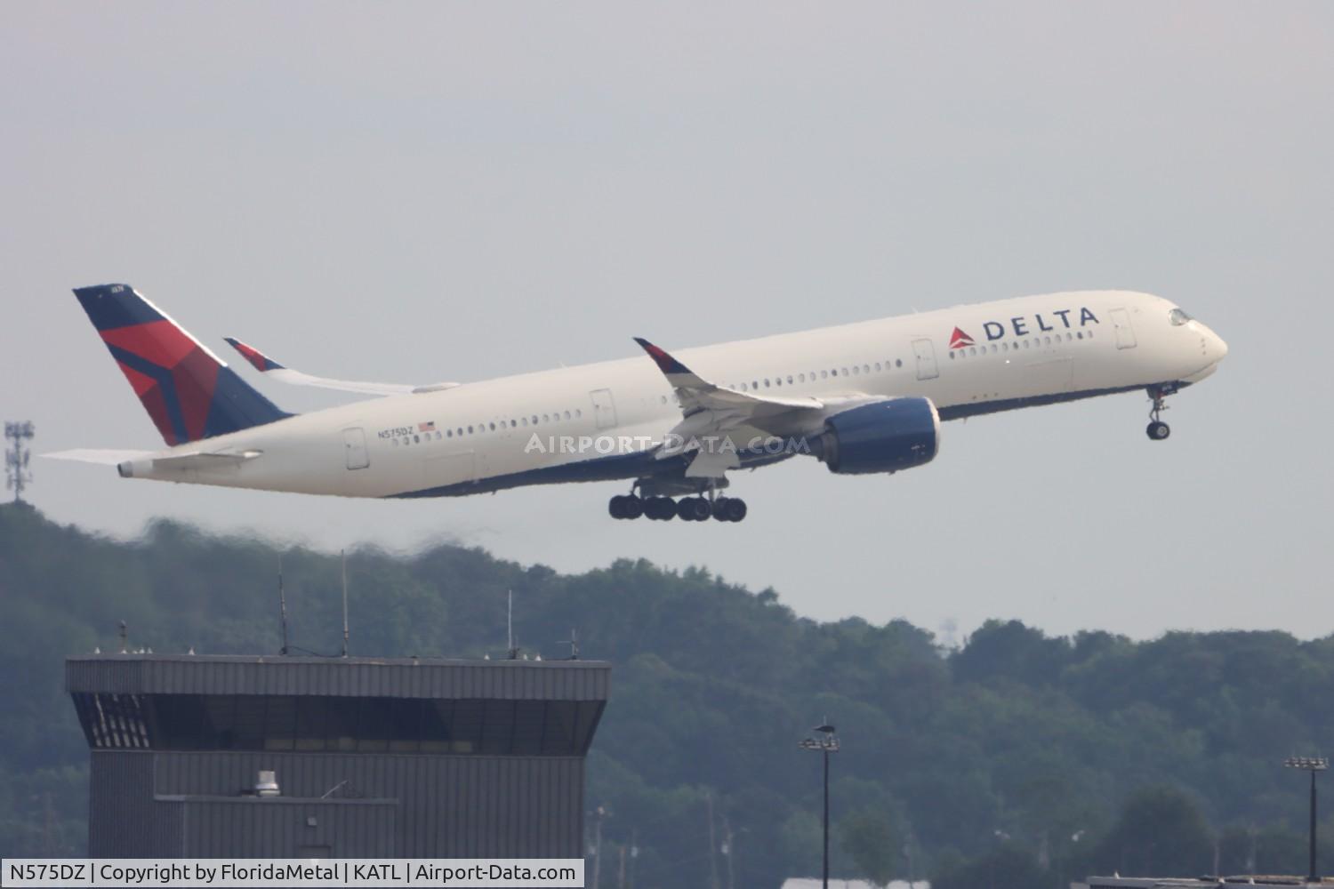 N575DZ, 2019 Airbus A350-941 C/N 282, DAL A359 zx atl-fco, lirf