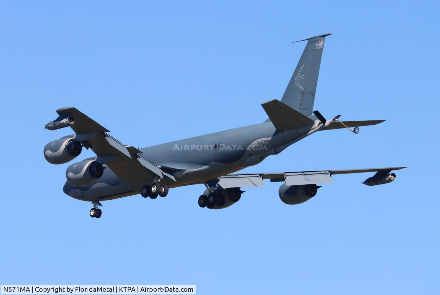 N571MA, 1961 Boeing KC-135R Stratotanker C/N 18232, TPA 2021 zx