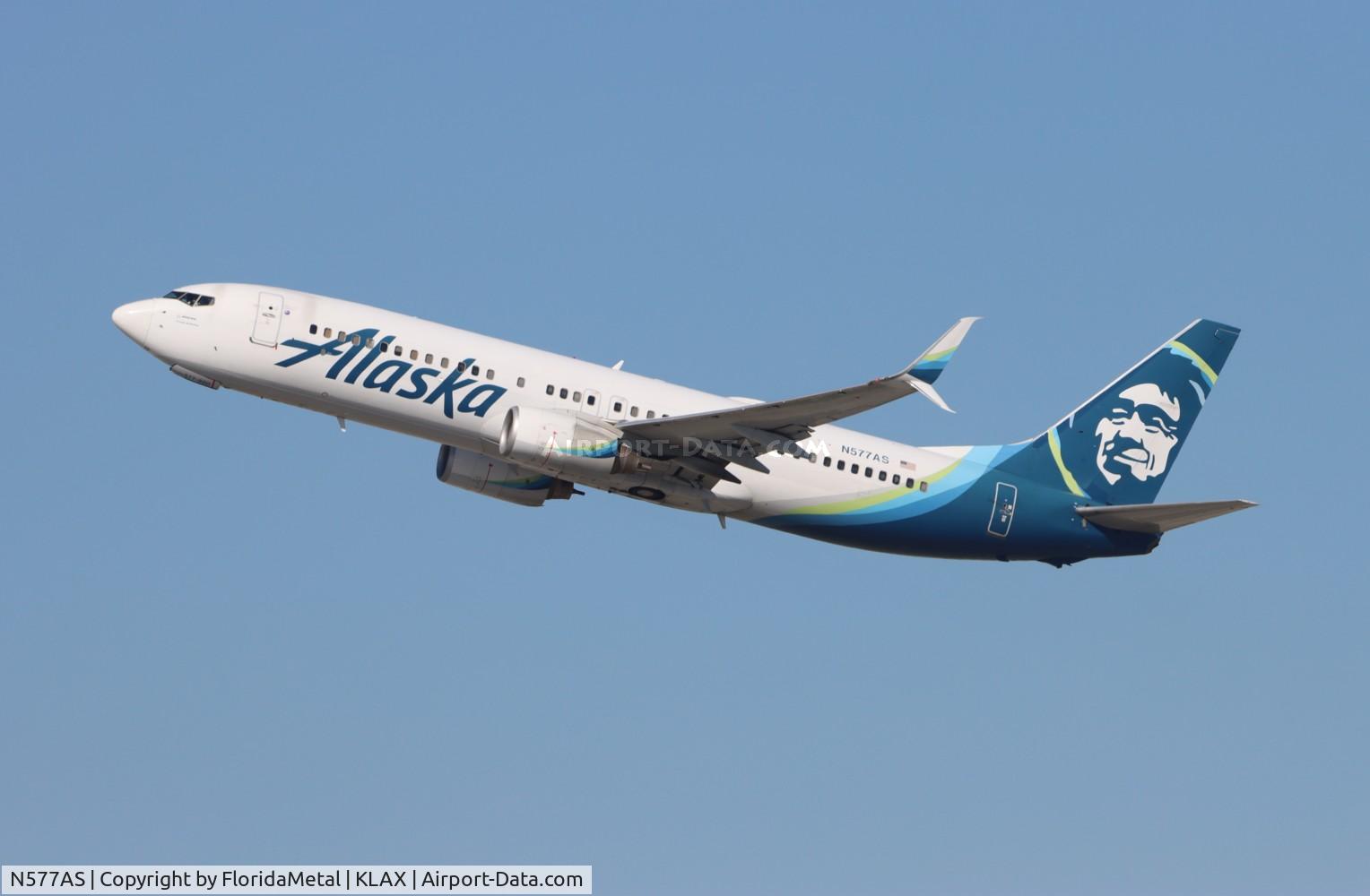 N577AS, 2007 Boeing 737-890 C/N 35186, ASA 738 zx lax-lto,mmlt