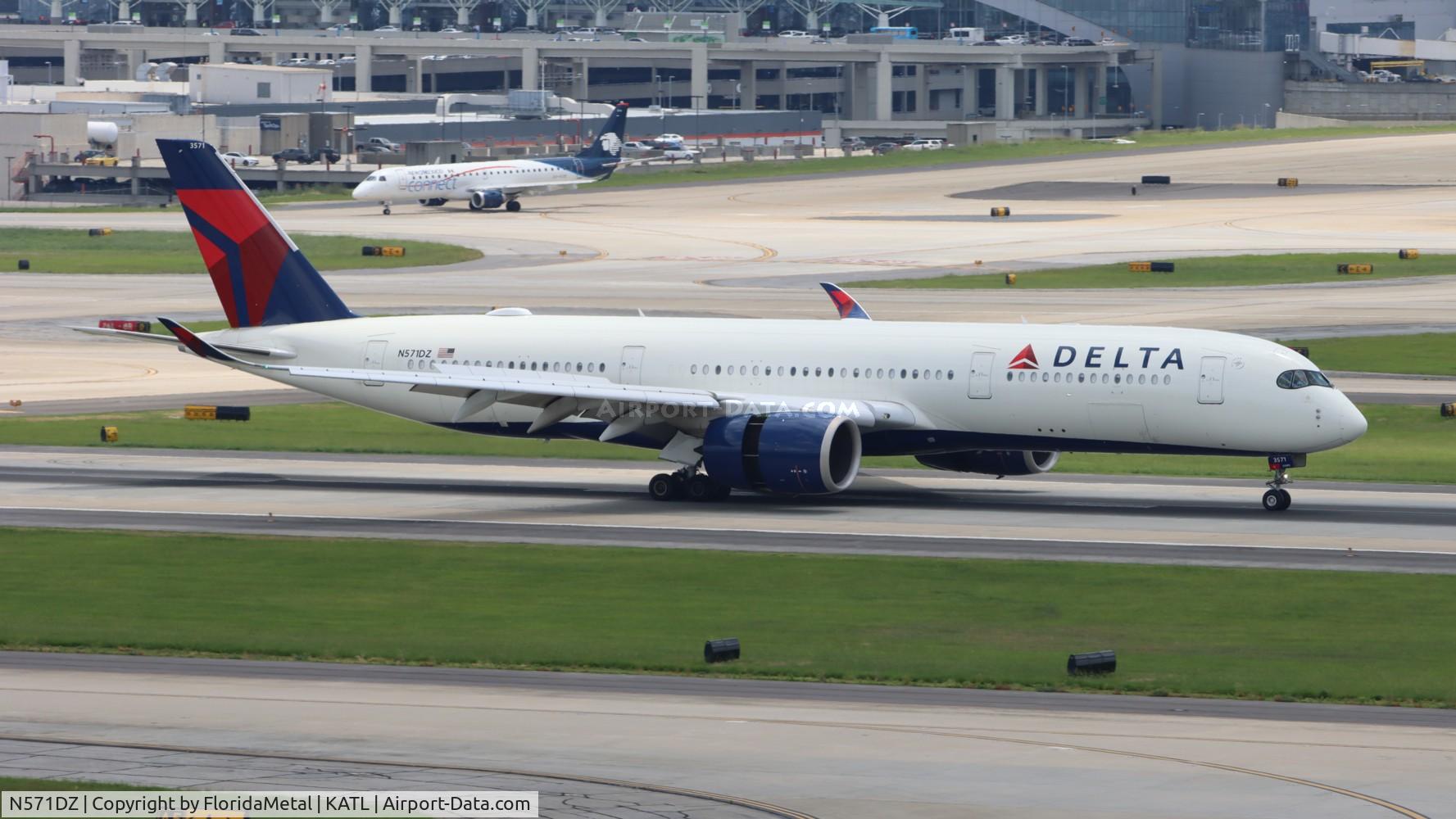N571DZ, 2016 Airbus A350-941 C/N 0064, DAL A359 zx dub, eidw-atl 