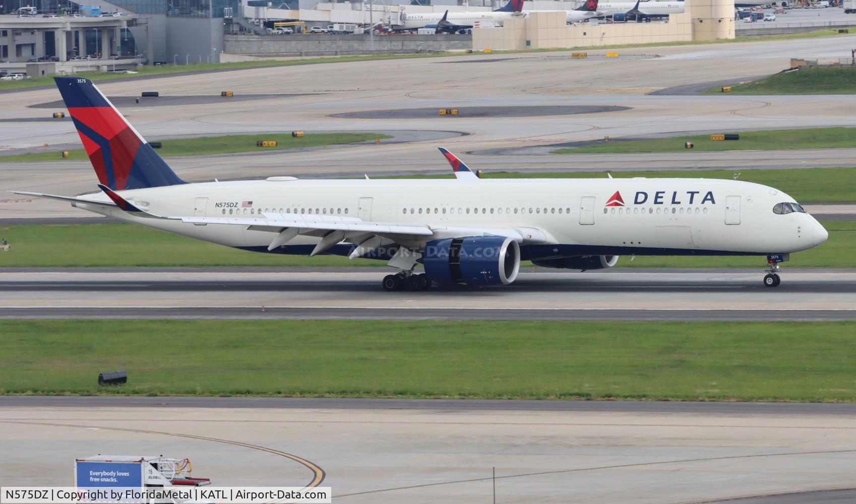 N575DZ, 2019 Airbus A350-941 C/N 282, DAL A359 zx fco, lirf-atl