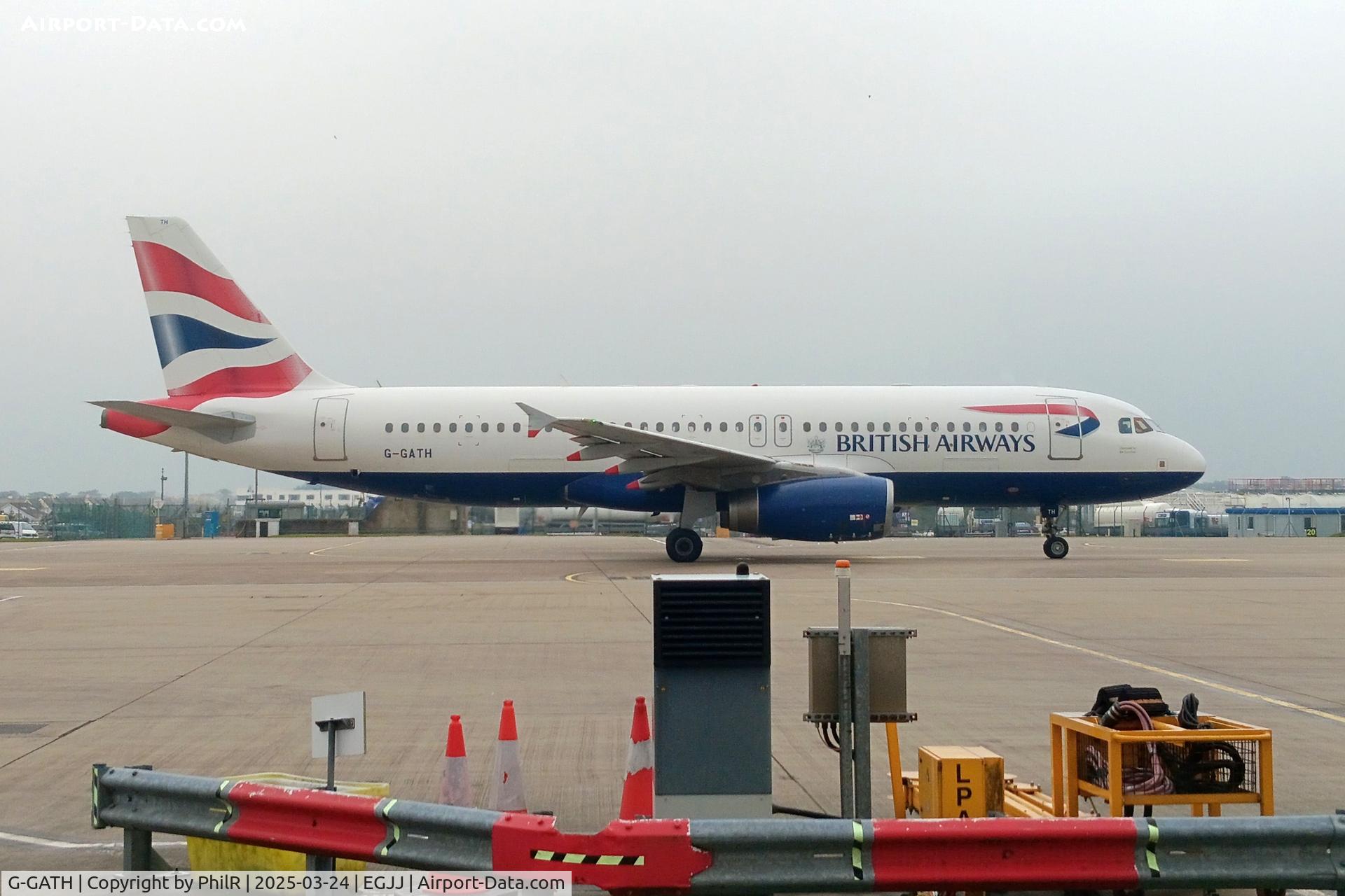 G-GATH, 2001 Airbus A320-233 C/N 1482, G-GATH 2023 Airbus A320-200 British Airways Jersey