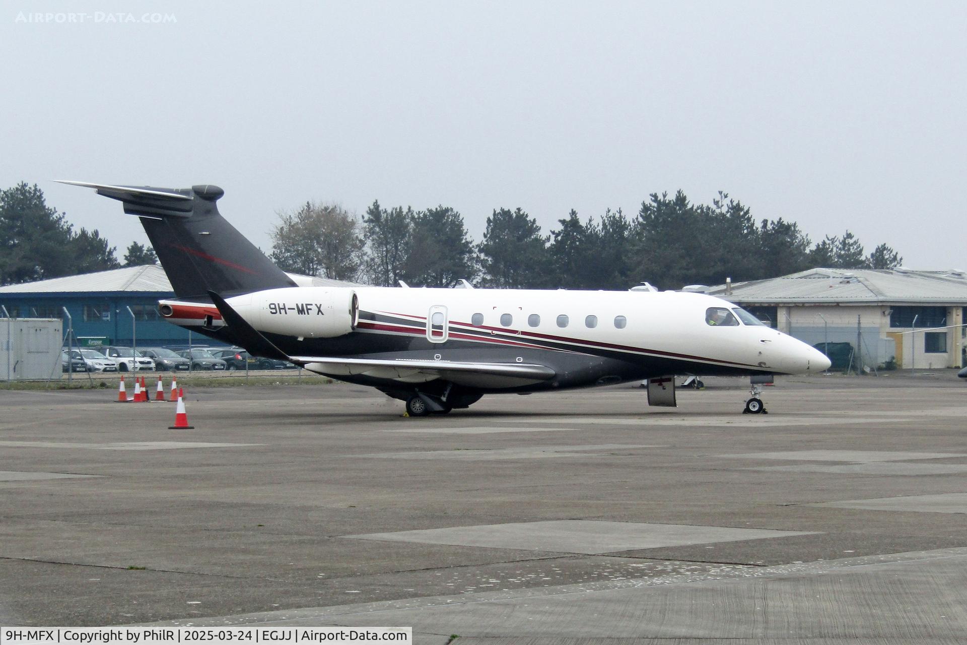 9H-MFX, Embraer EMB-550 Praetor 600 C/N 55020189, 9H-MFX 2023 Embraer EMB-550 Praetor 600 Jersey Airport