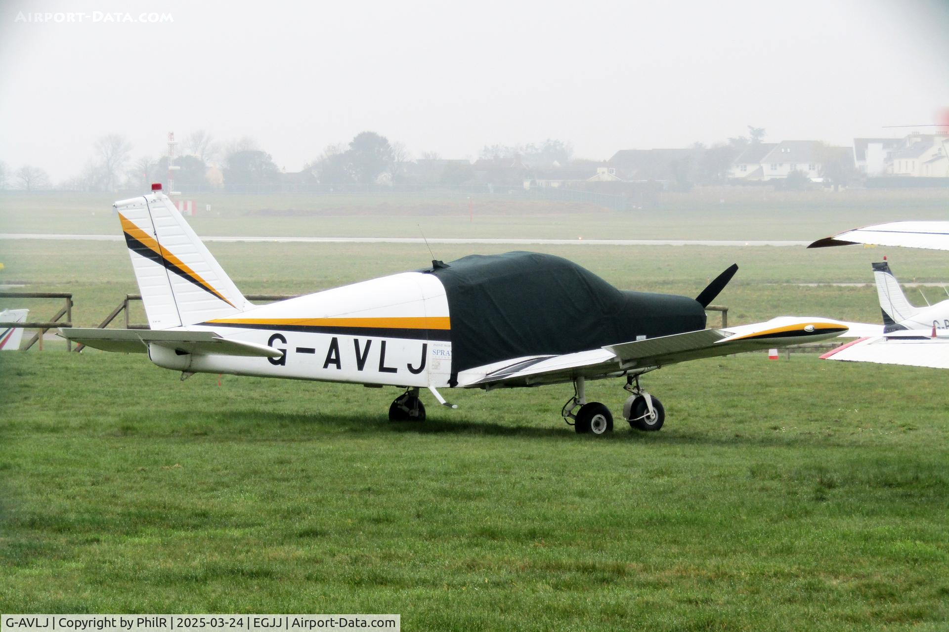 G-AVLJ, 1967 Piper PA-28-140 Cherokee C/N 28-23393, G-AVLJ 1967 Piper PA-28-140 Cherokee Jersey Airport