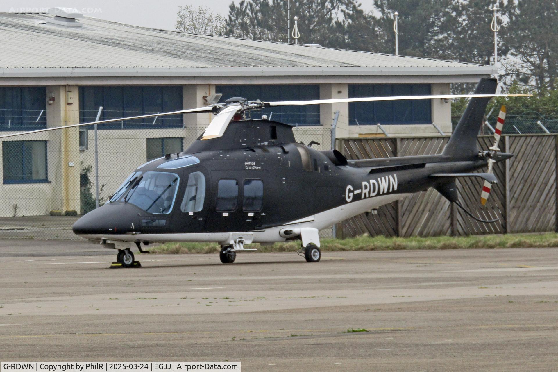 G-ATLT, 1966 Cessna U206A Super Skywagon C/N U206-0523, G-RDWN 2024 Leonardo AW109SP Grand New Jersey Airport