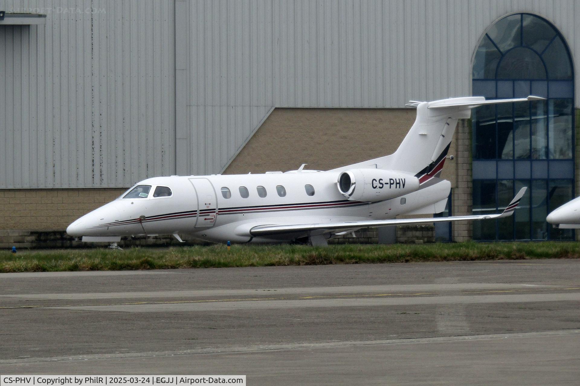 CS-PHV, 2022 Embraer EMB-505 Phenom 300 C/N 50500664, CS-PHV 2021 Embraer EMB-505 Phenom 300 Jersey Airport