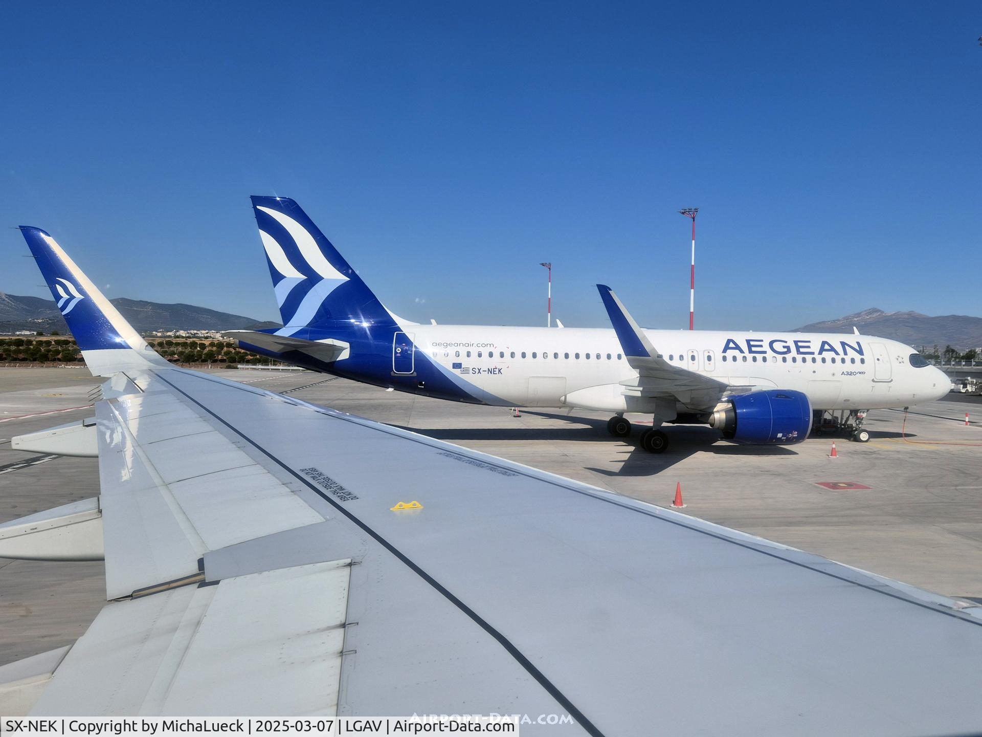 SX-NEK, 2023 Airbus A320-271N C/N 11382, Blue skies in Greece
