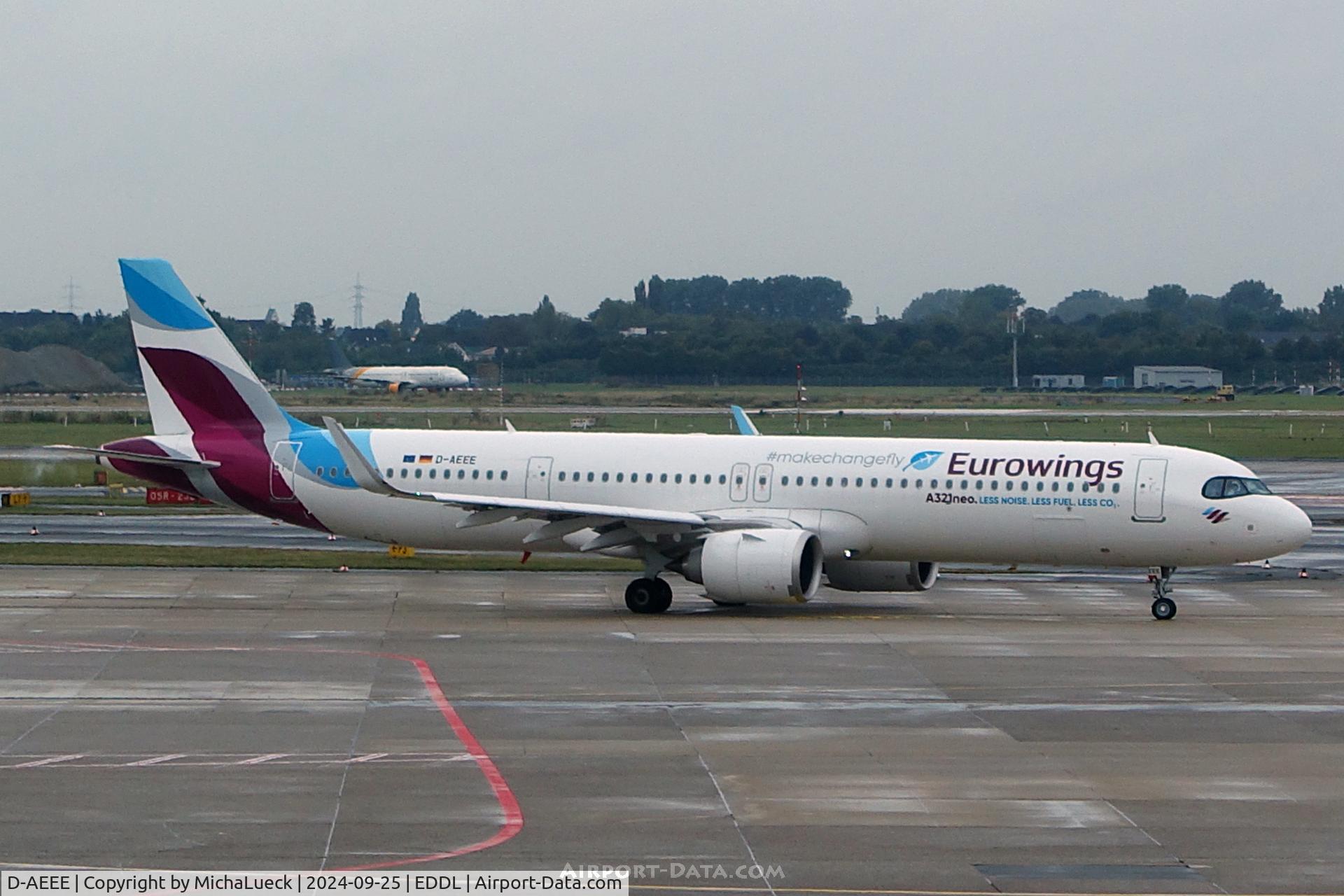 D-AEEE, 2024 Airbus 321-251NX C/N 11696, #makechangefly