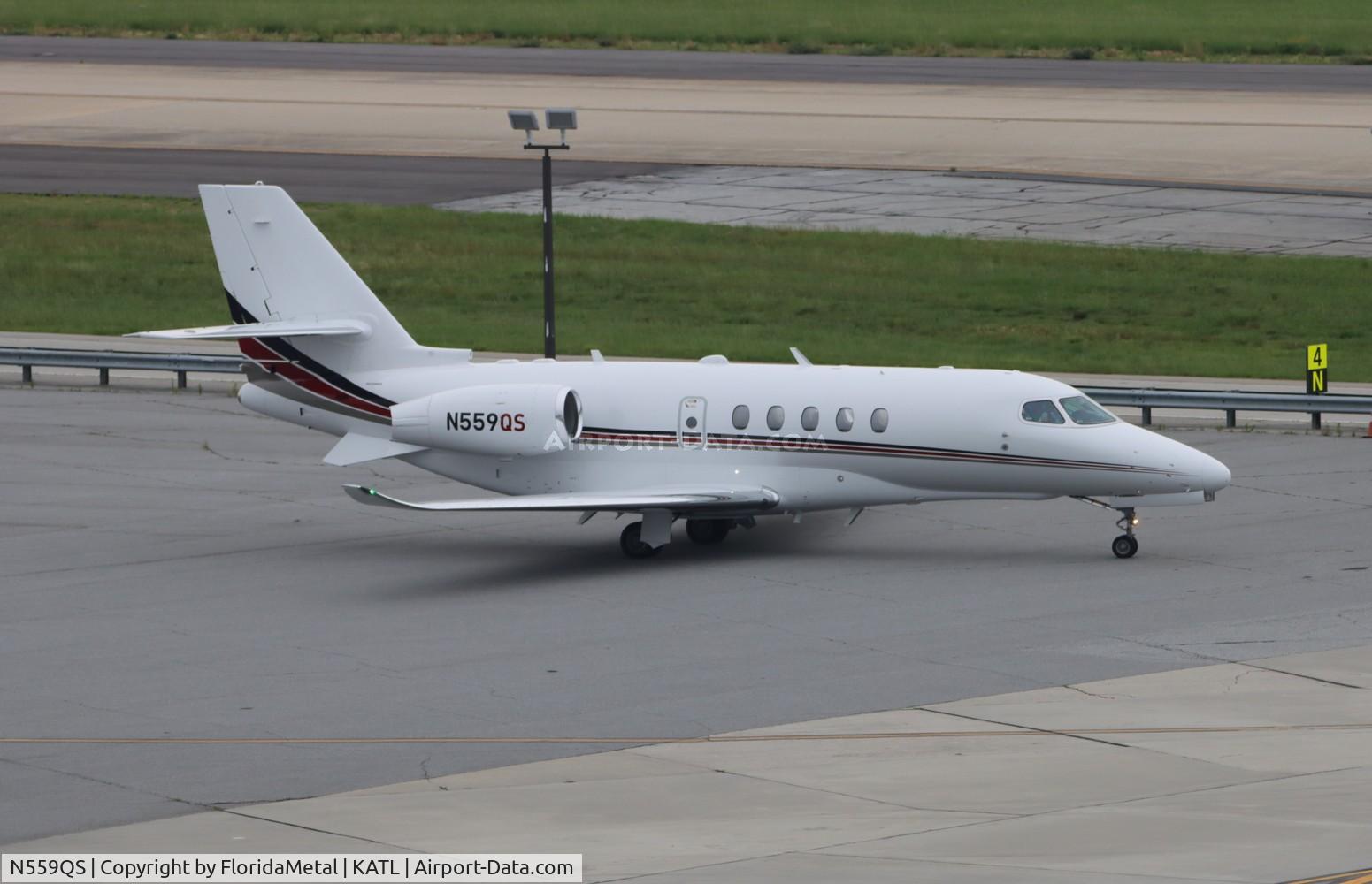 N559QS, 2017 Cessna 680A  Citation Latitude C/N 680A0090, C680A zx atl-sav