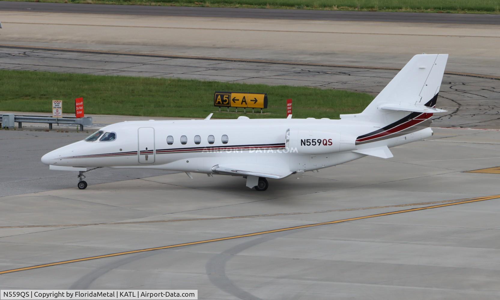 N559QS, 2017 Cessna 680A  Citation Latitude C/N 680A0090, C680A zx rdu-atl