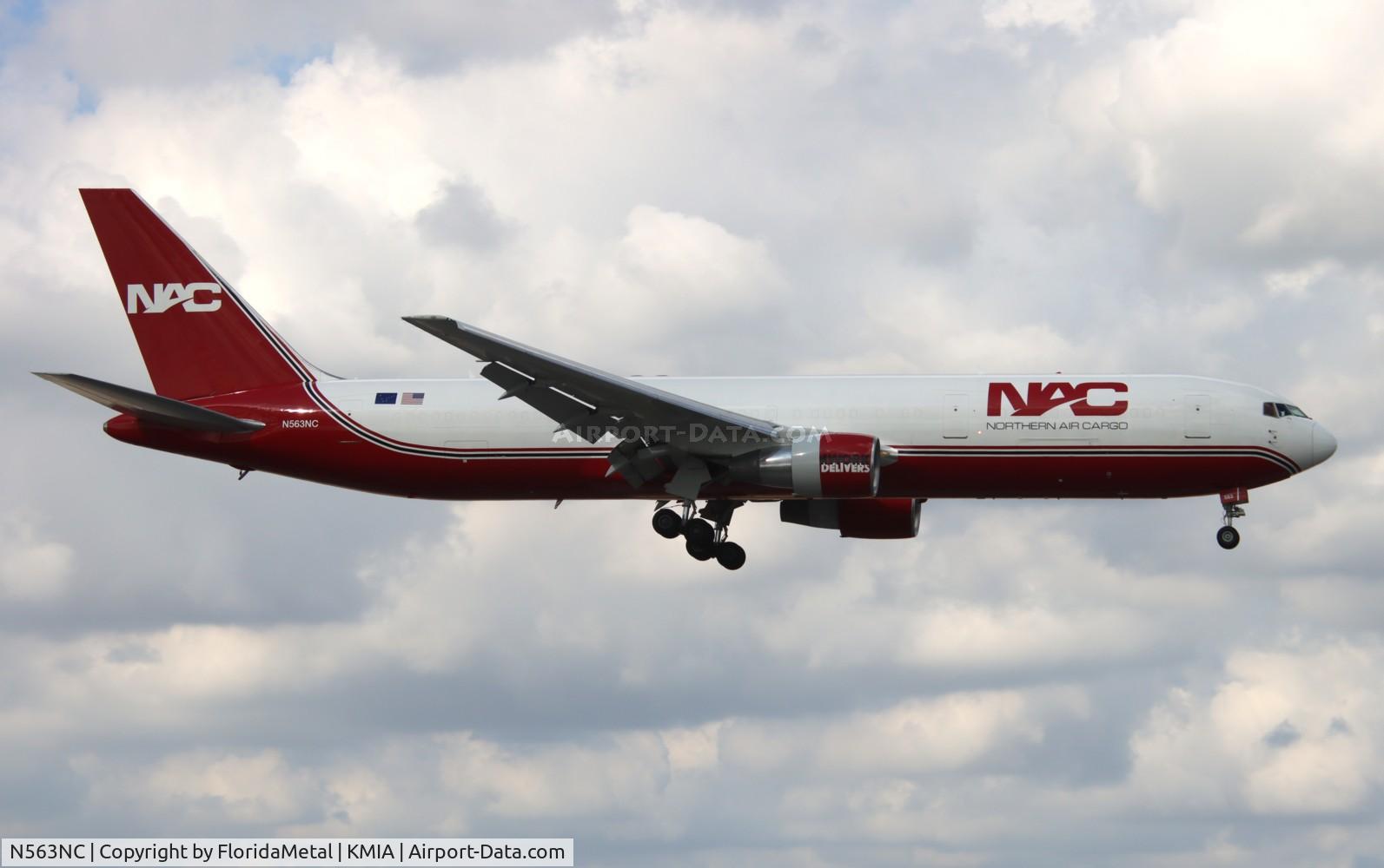 N563NC, 2000 Boeing 767-3BG/ER C/N 30563, NAC 767-300F zx pos, ttpp-mia