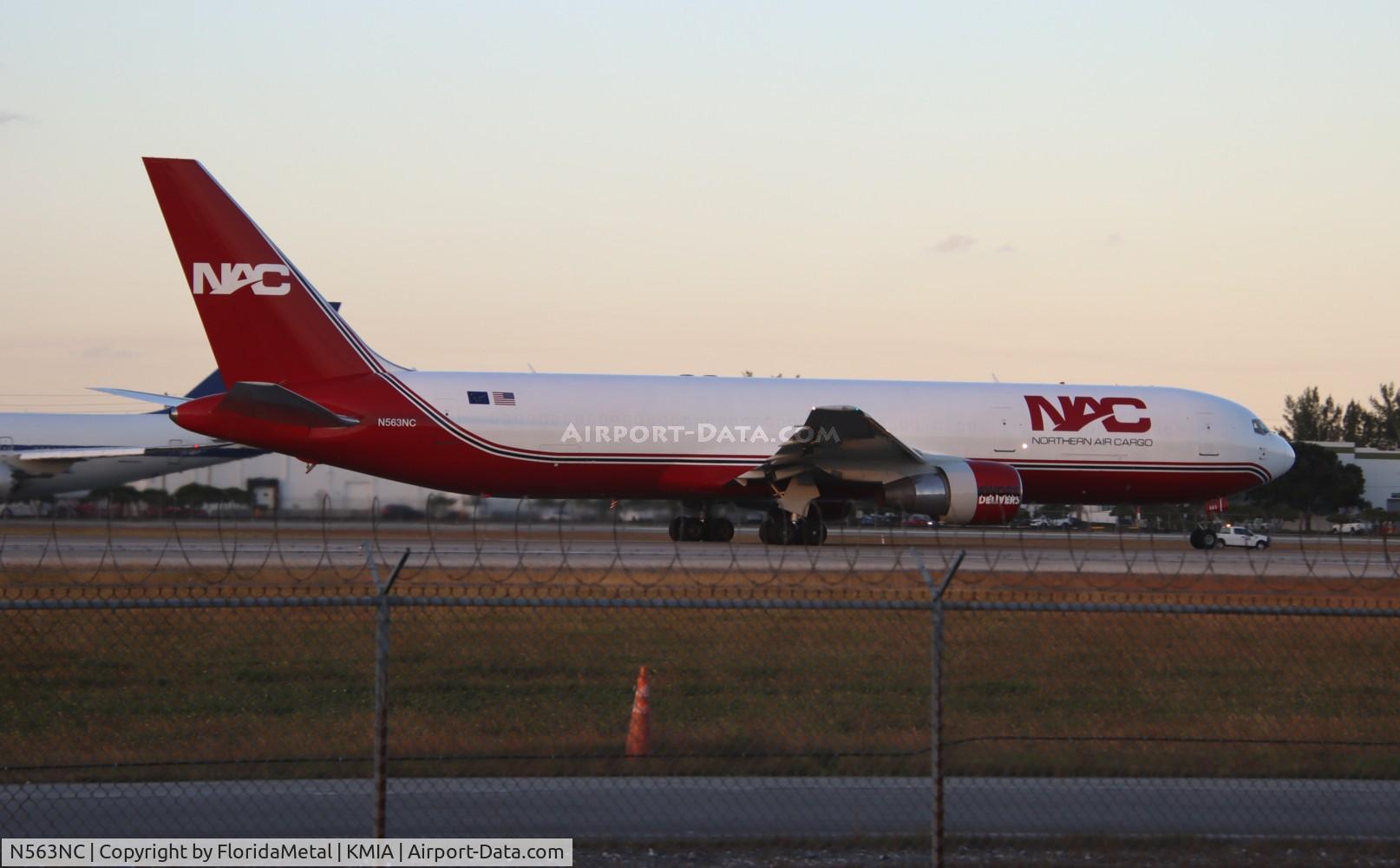 N563NC, 2000 Boeing 767-3BG/ER C/N 30563, NAC 767-300F zx mia-kin, mkjp