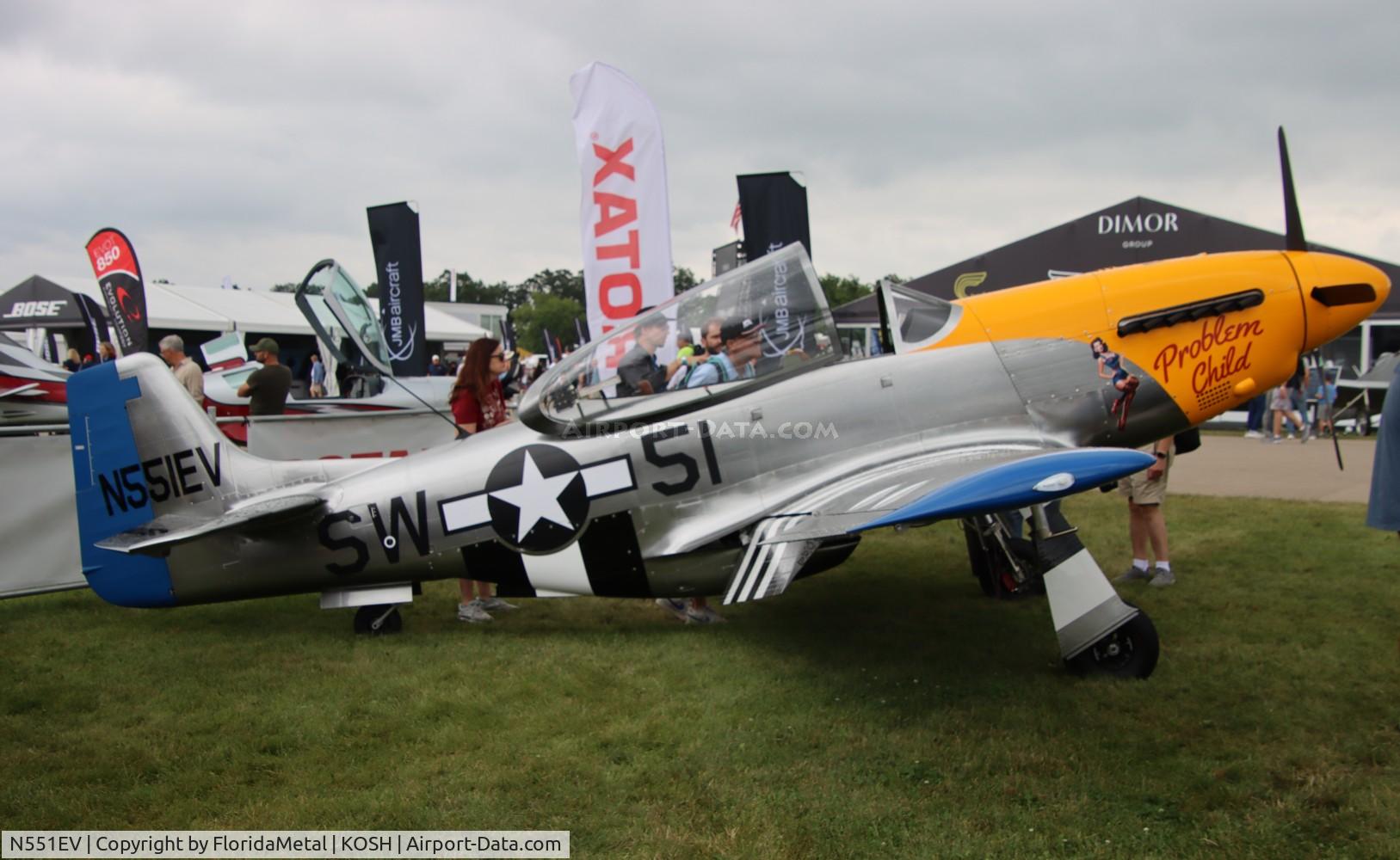 N551EV, 2024 SCALEWINGS AIRCRAFT SW-51 C/N 017, Scale P-51 zx
