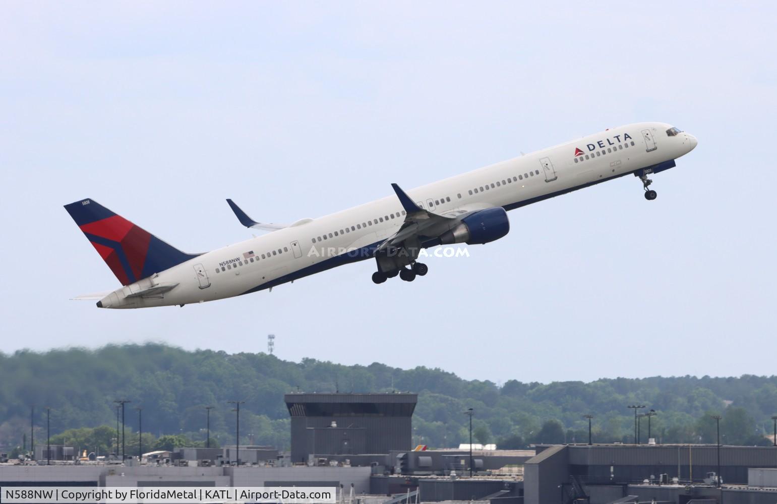 N588NW, 2003 Boeing 757-351 C/N 32988, DAL 753 zx atl-sfo