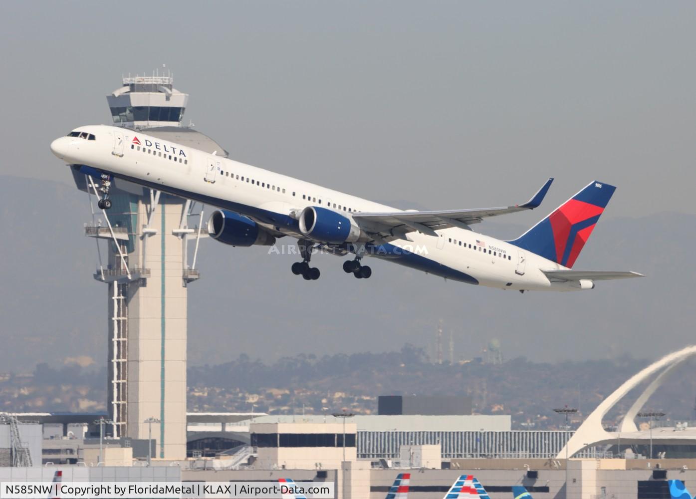 N585NW, 2002 Boeing 757-351 C/N 32985, DAL 753 zx lax-atl