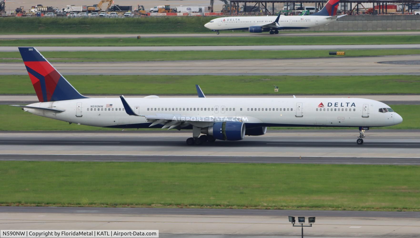 N590NW, 2003 Boeing 757-351 C/N 32990, DAL 753 zx msp-atl