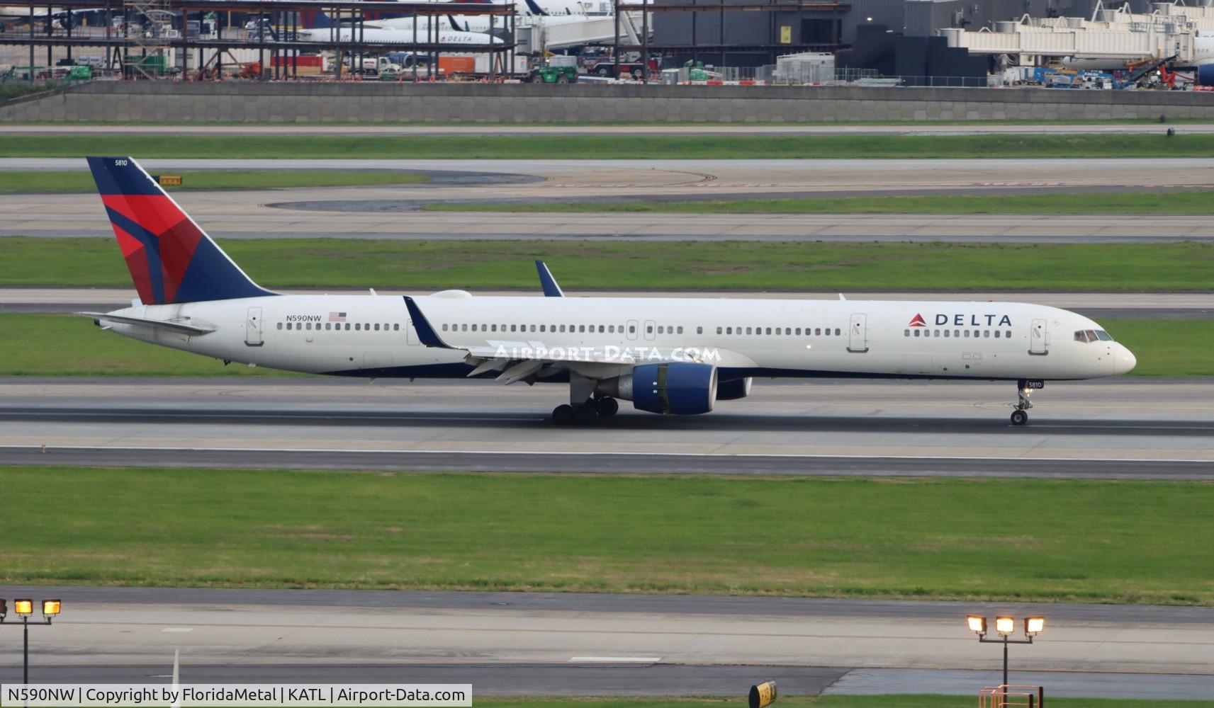 N590NW, 2003 Boeing 757-351 C/N 32990, DAL 753 zx sea-atl