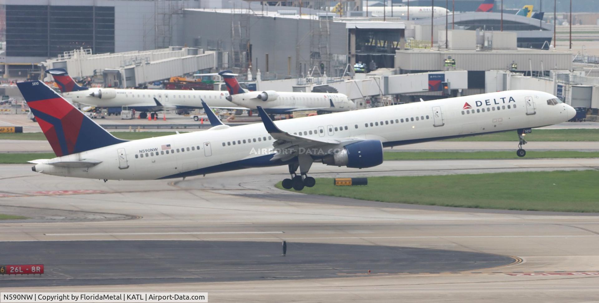 N590NW, 2003 Boeing 757-351 C/N 32990, DAL 753 zx atl-sea