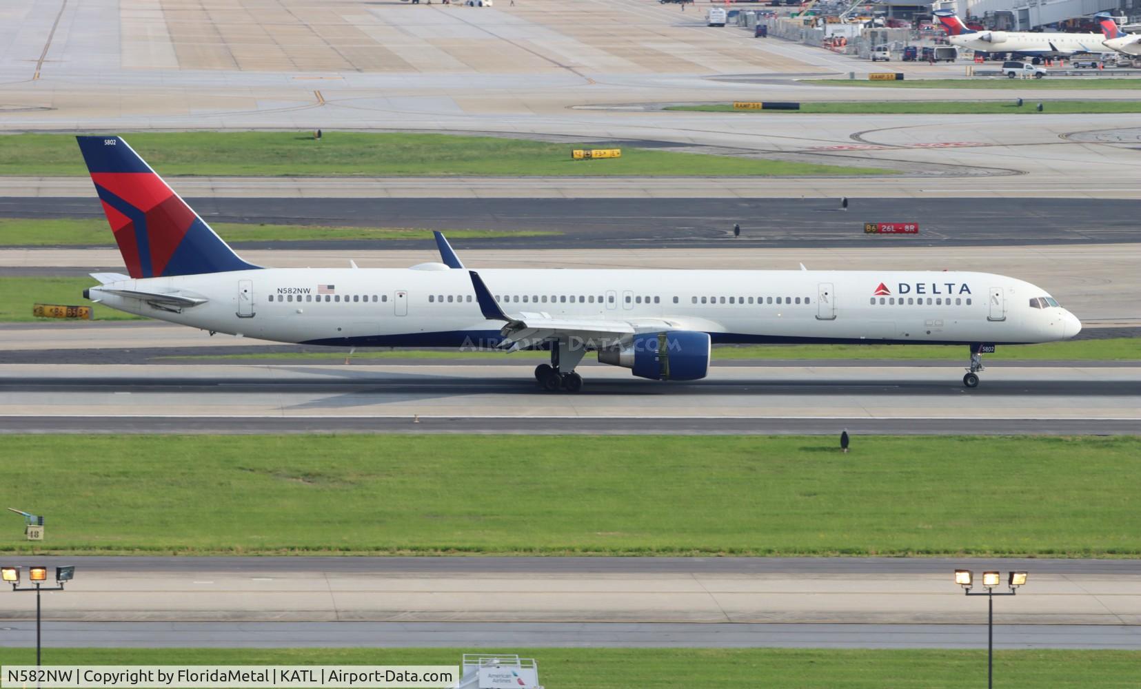 N582NW, 2002 Boeing 757-351 C/N 32981, DAL 753 zx san-atl
