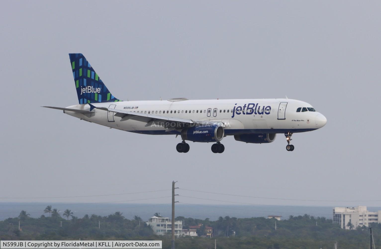 N599JB, 2004 Airbus A320-232 C/N 2336, JBU A320 zx cun, mmun-fll