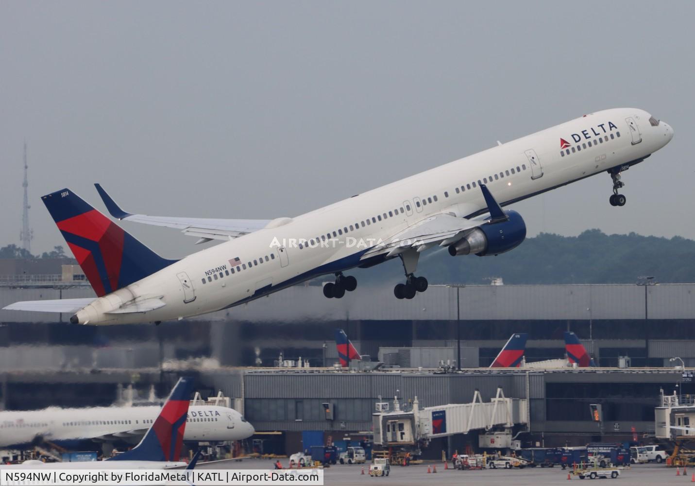 N594NW, 2003 Boeing 757-351 C/N 32994, DAL 753 zx atl-sea