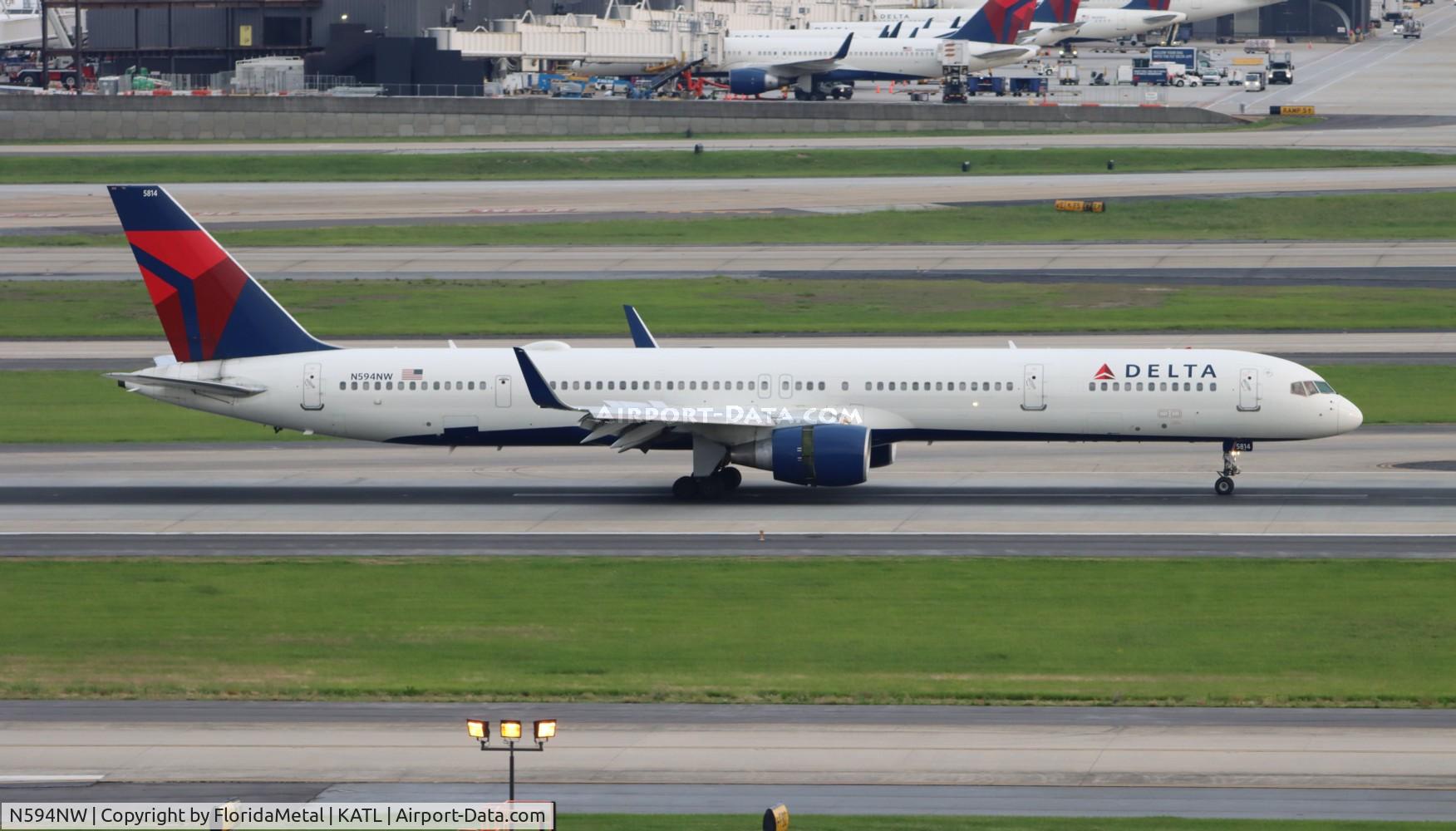 N594NW, 2003 Boeing 757-351 C/N 32994, DAL 753 zx las-atl