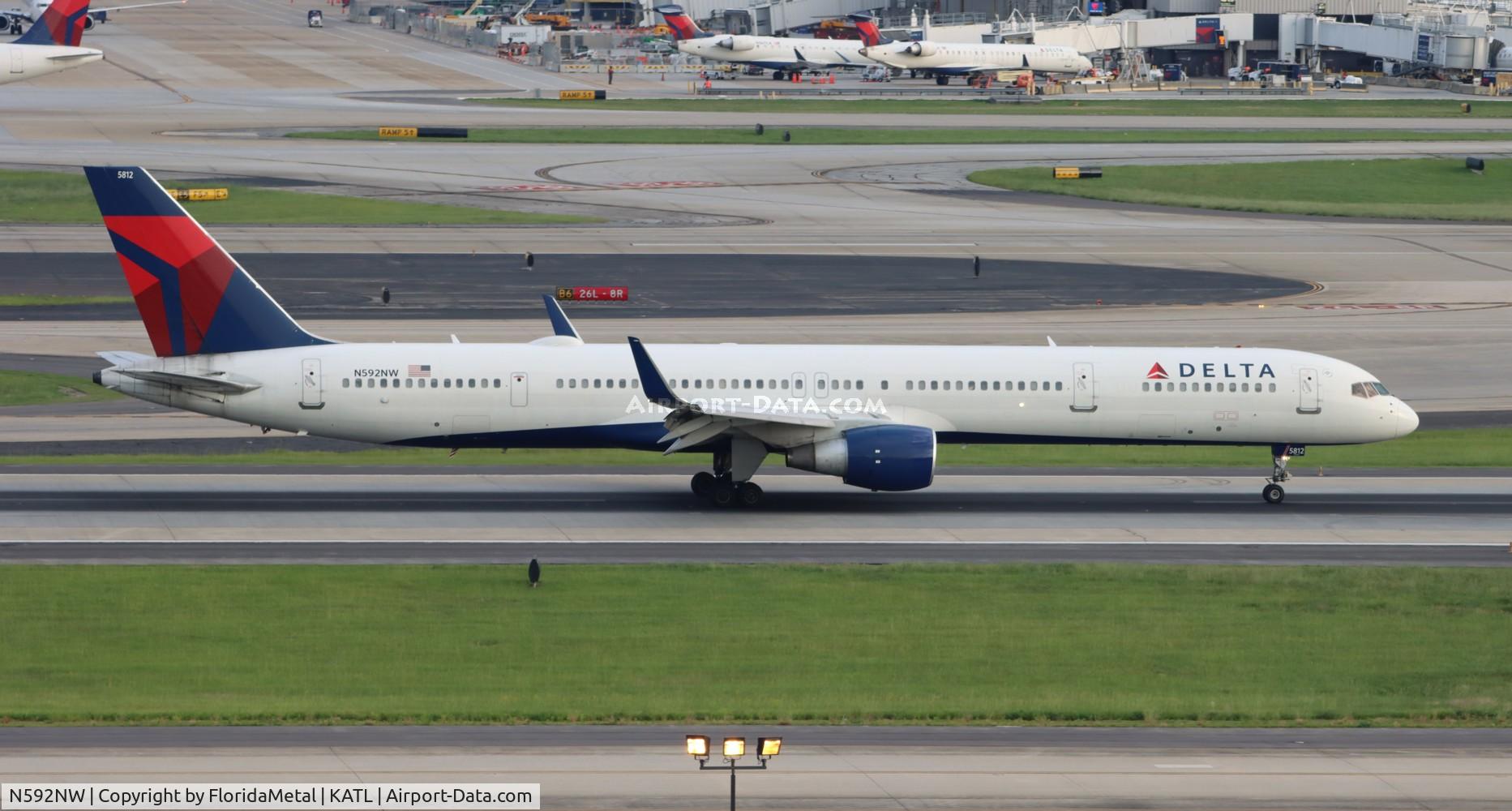 N592NW, 2003 Boeing 757-351 C/N 32992, DAL 753 zx las-atl