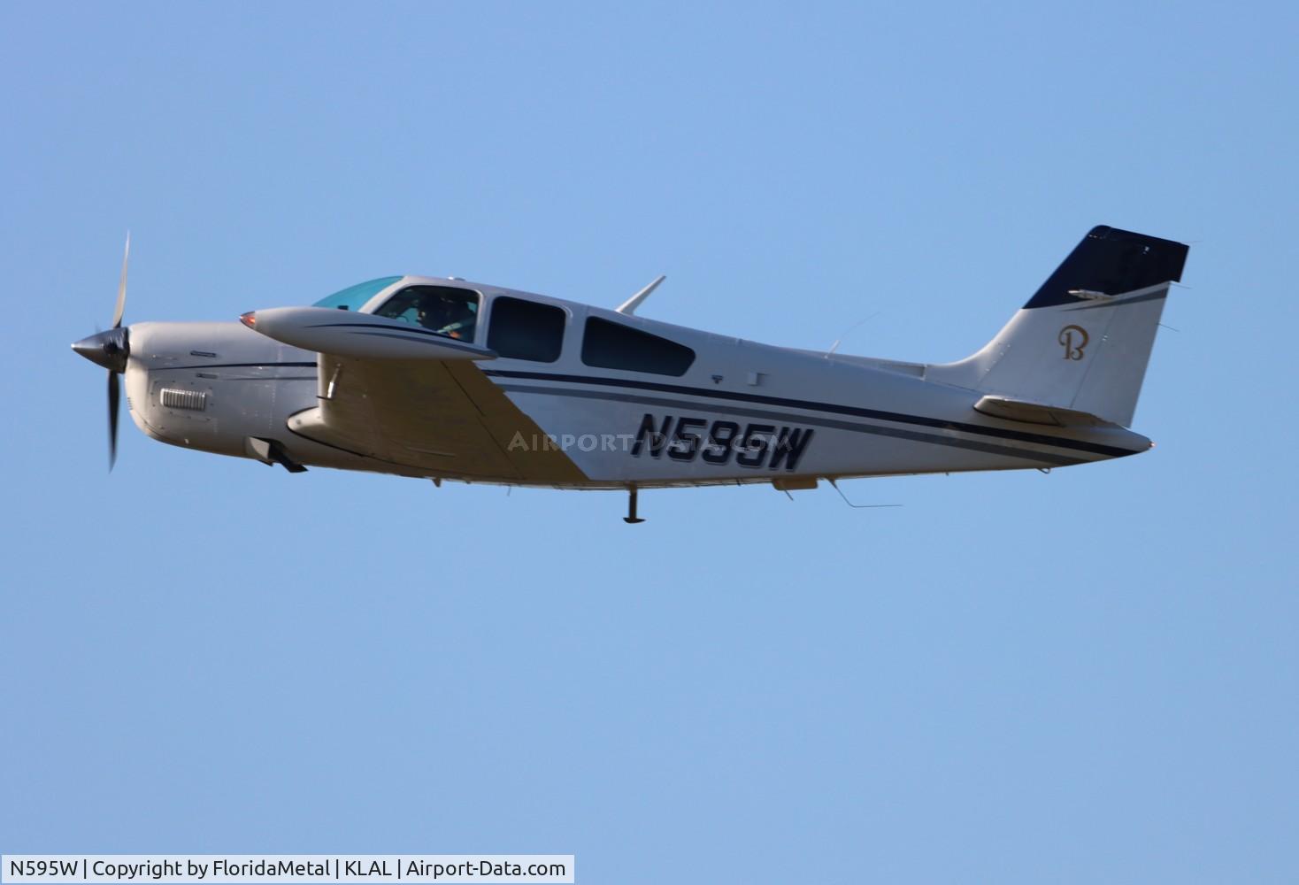 N595W, 1991 Beech F33A Bonanza C/N CE-1557, Bonanza 33 zx lal-pmp