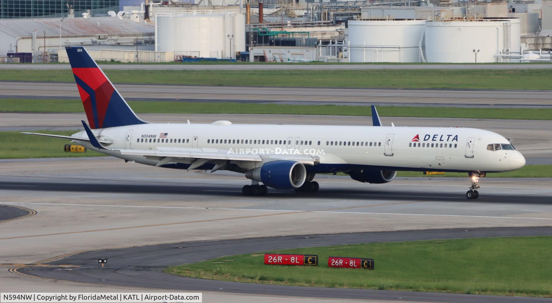 N594NW, 2003 Boeing 757-351 C/N 32994, DAL 753 zx sea-atl