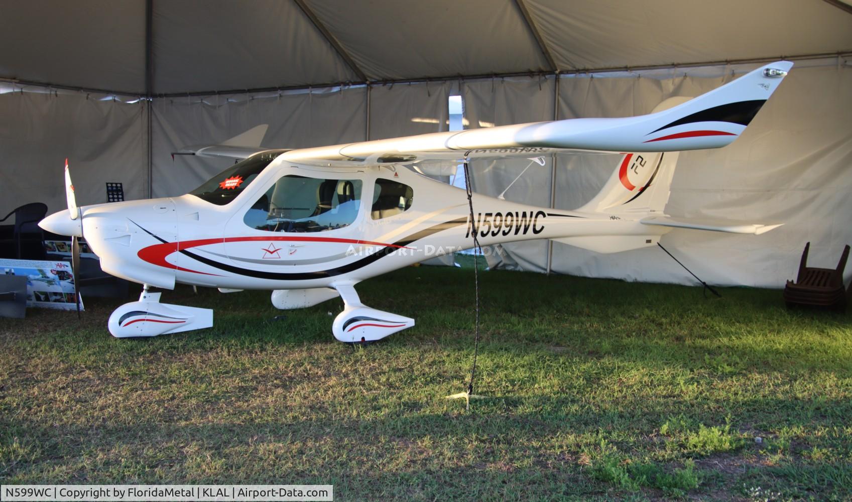 N599WC, 2024 Flight Design F2-LSA C/N T-23-04-01, Flight Design F2 zx 