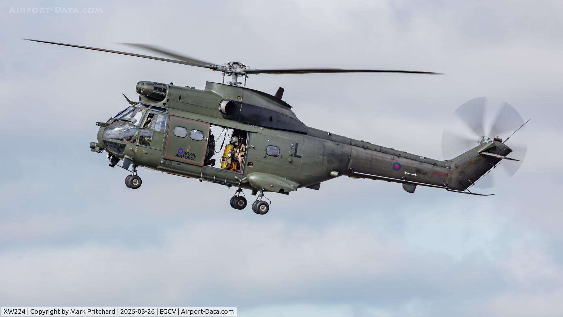 XW224, 1972 Westland Puma HC.2 C/N 1166, Farewell Flight