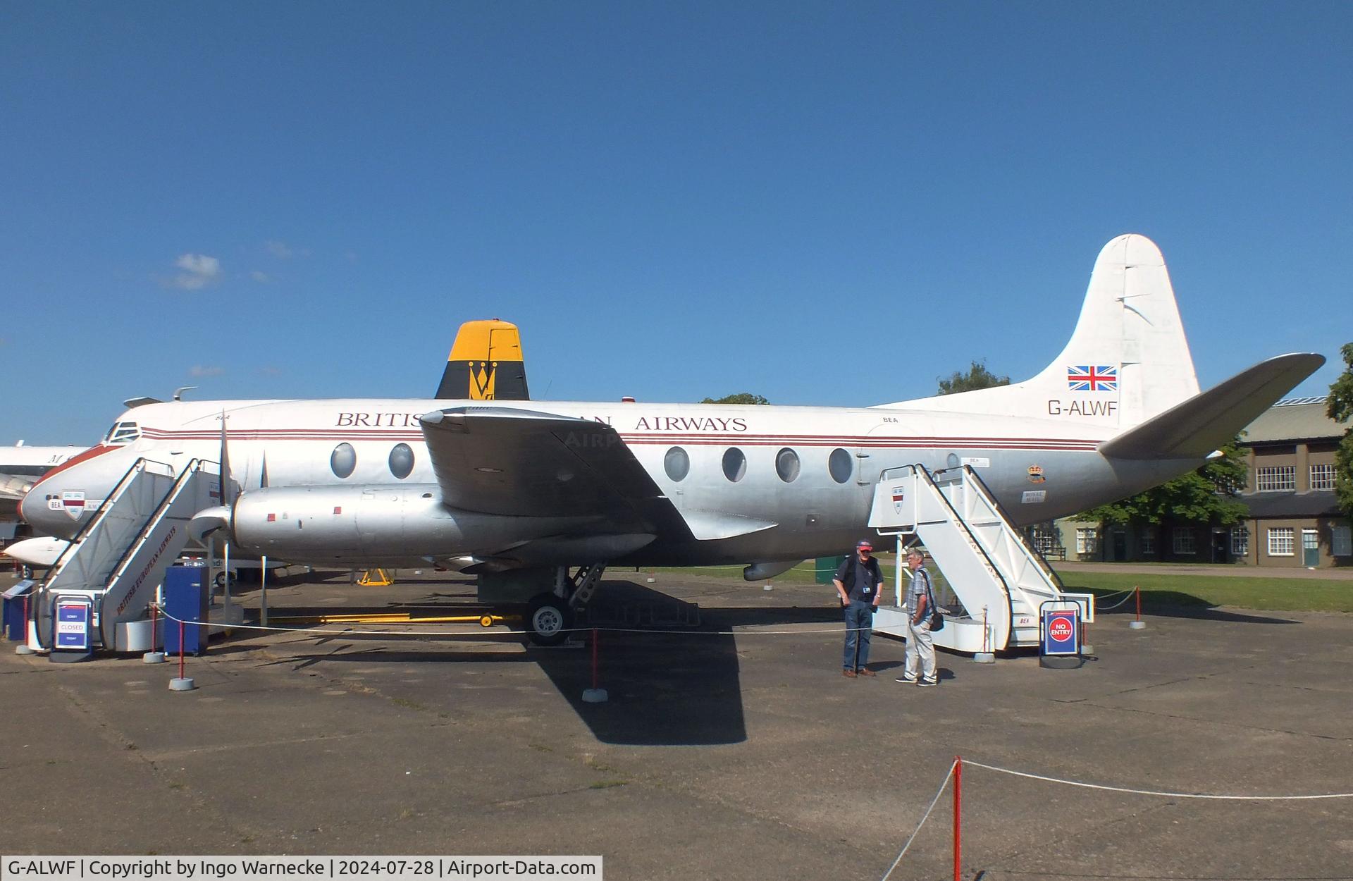 G-ALWF, 1952 Vickers Viscount 701 C/N 005, Vickers Viscount 701 at the IWM and other collections, Duxford