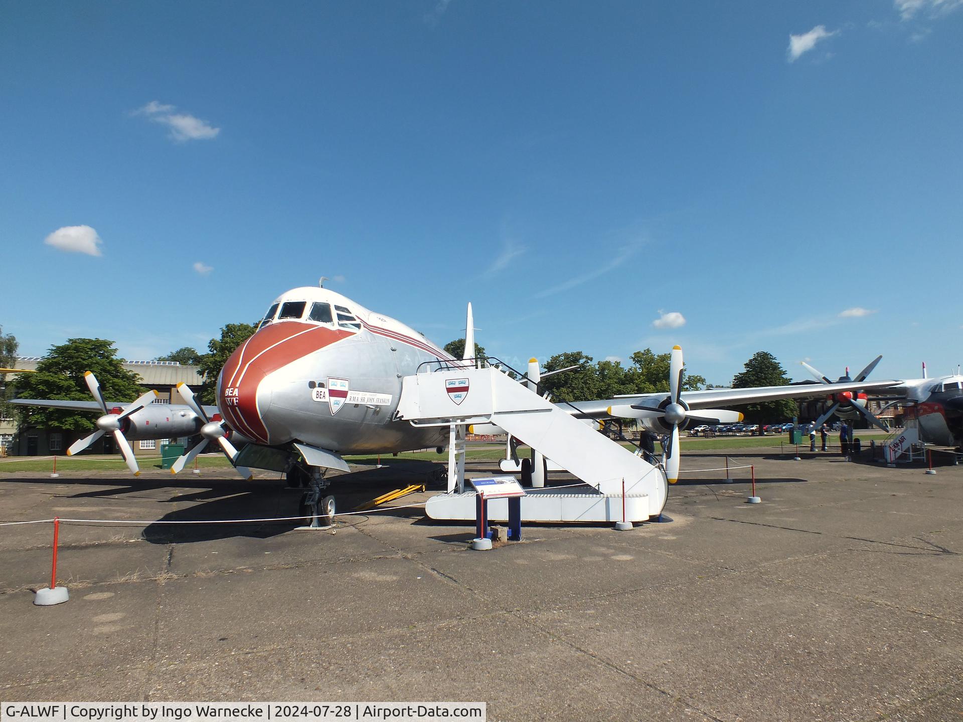 G-ALWF, 1952 Vickers Viscount 701 C/N 005, Vickers Viscount 701 at the IWM and other collections, Duxford