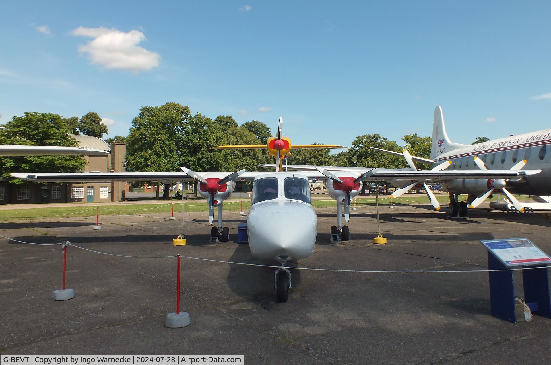 G-BEVT, 1977 Britten-Norman BN-2A Mk.III-2 Trislander C/N 1057, Britten-Norman BN-2A Trislander Mk III-2 at the IWM and other collections, Duxford