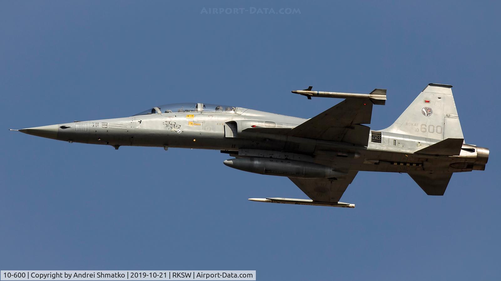 10-600, Korean Air KF-5F C/N KF1007, Routine mission.