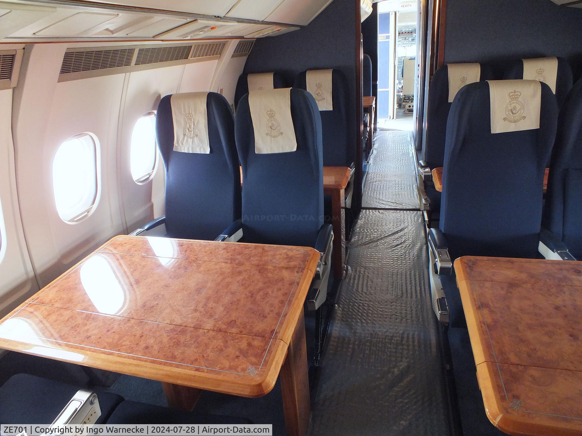 ZE701, 1985 British Aerospace BAe.146 CC.2 C/N E1029, BAe 146 CC2 at the IWM and other collections, Duxford #i