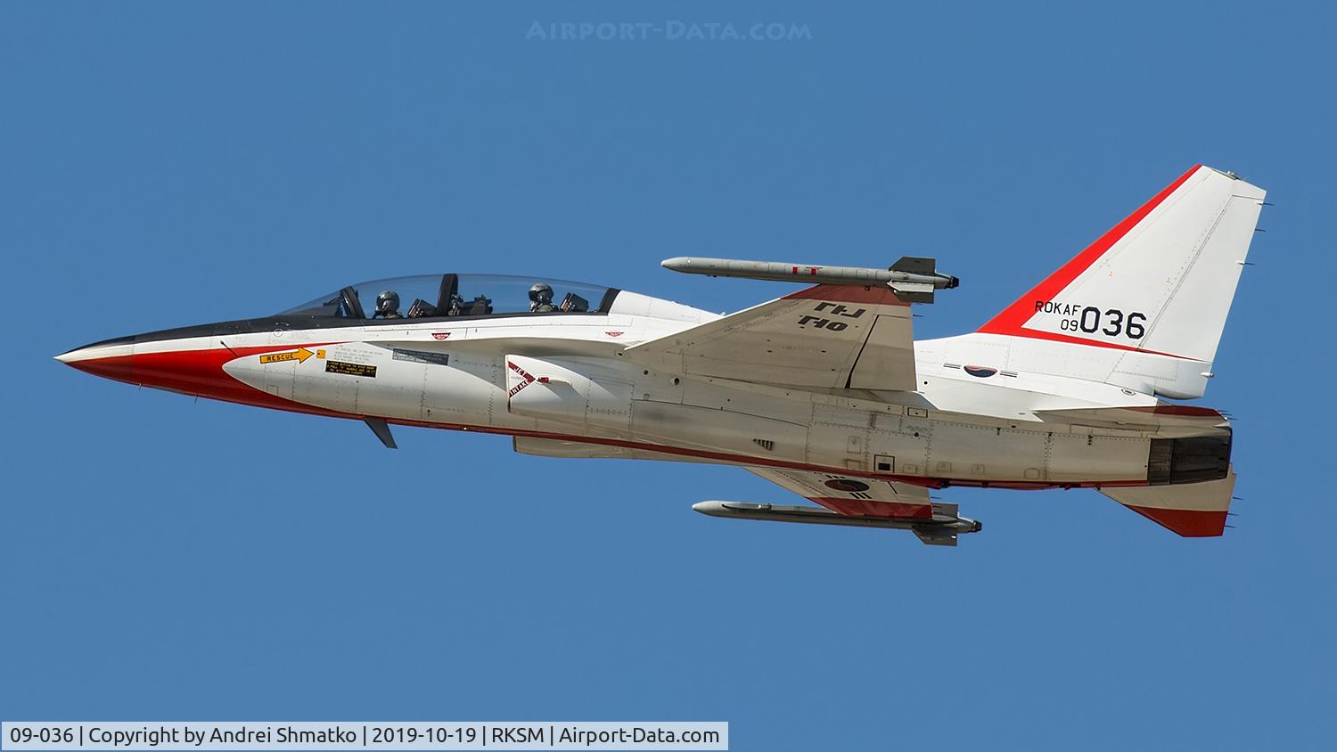 09-036, Korean Aerospace Industries T-50 Golden Eagle C/N KA-036, ADEX.