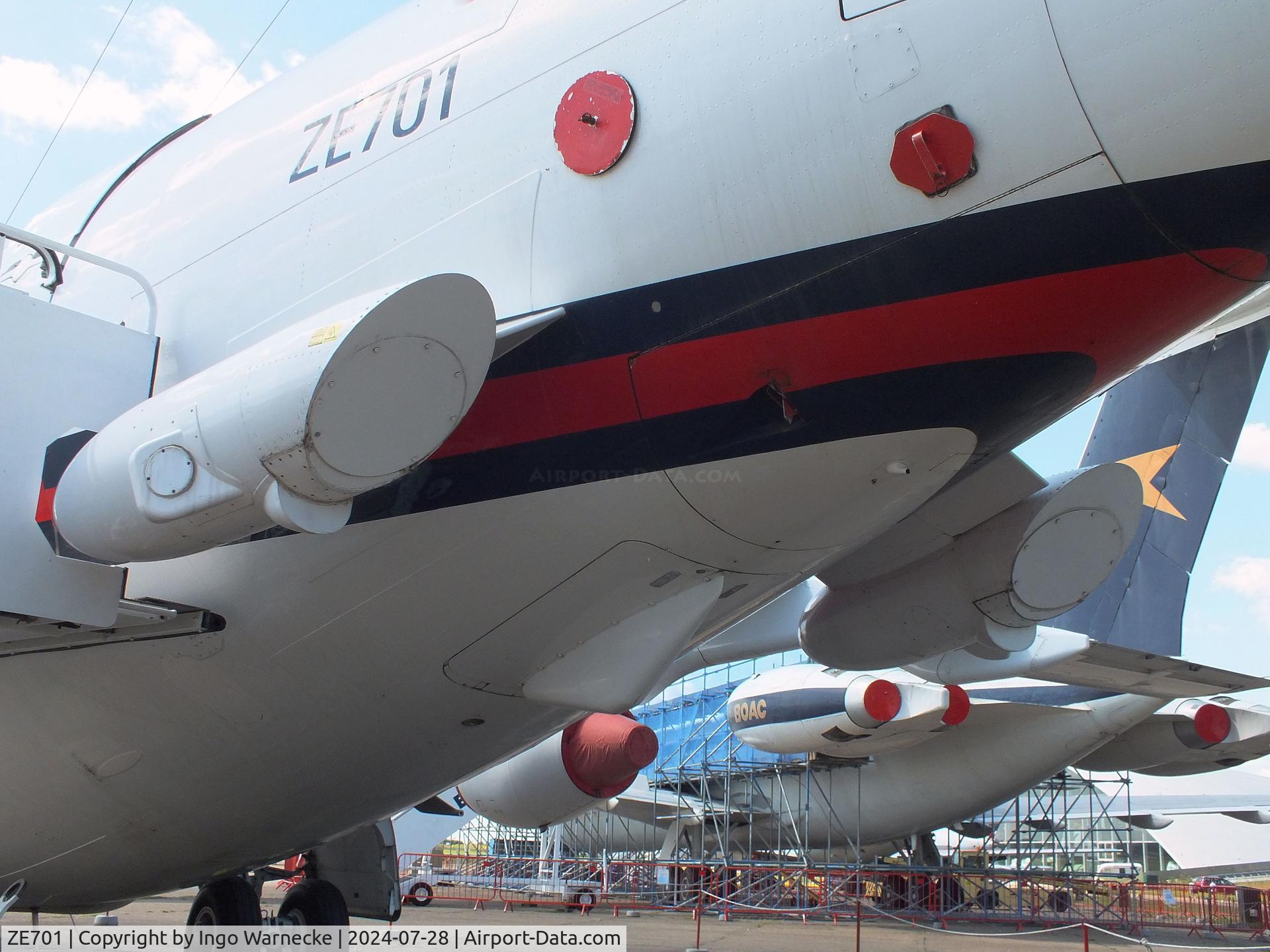 ZE701, 1985 British Aerospace BAe.146 CC.2 C/N E1029, BAe 146 CC2 at the IWM and other collections, Duxford