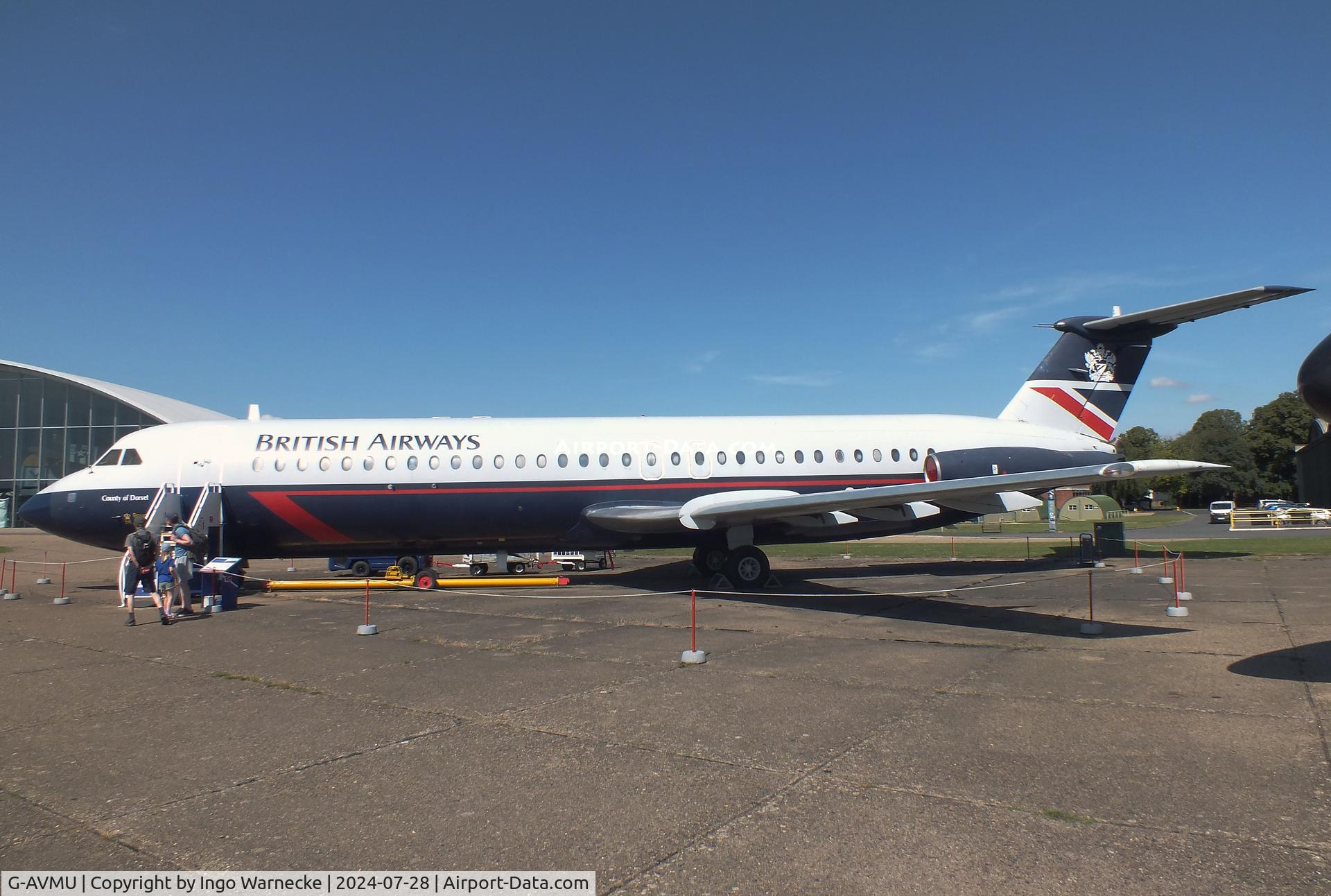 G-AVMU, 1968 BAC 111-510ED One-Eleven C/N BAC.148, BAC 1-11-510ED at the IWM and other collections, Duxford